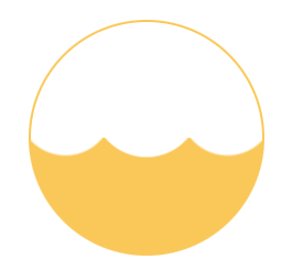 CSS实现带波浪的圆形数据展示组件